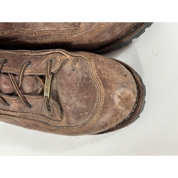 Danner Mens Brown Leather Lace Up Work Boots Size 10.5 main image 16
